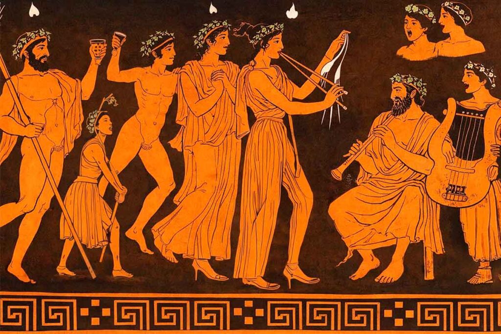 Representação Festivais para Dionísio