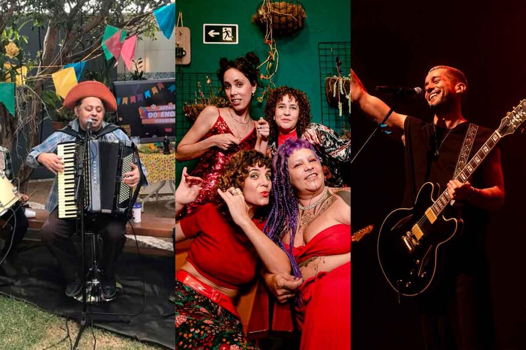 Enok Virgulino, Forró das Minas e Matheus Torres