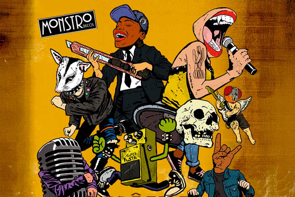 Cartaz oficial do Goiania Noise Festival