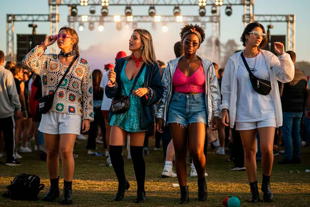 Roupas para curtir festival