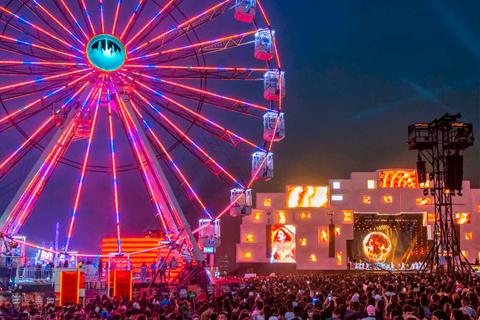 Roda gigante no The Town