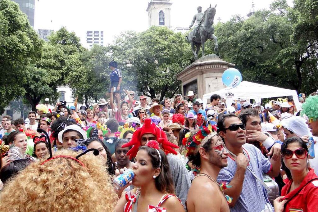 Cordão do Boitata, Bloco de Carnaval na Praça XV, Rio de Janeiro