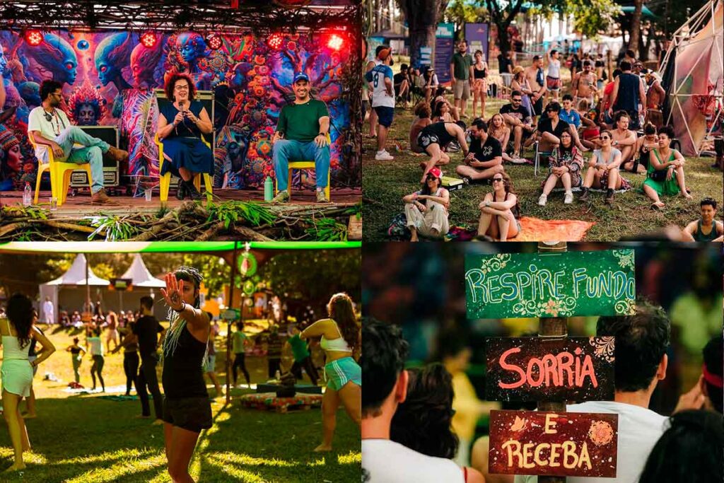 Ambientes do Festival da Lua Cheia 2025
