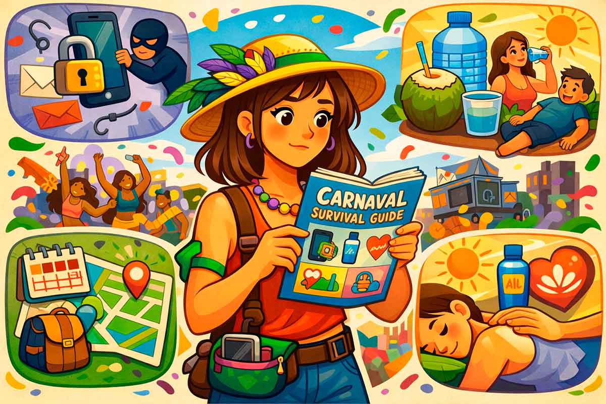 Guia Definitivo de Sobrevivência para o Carnaval: Segurança e Saúde na Folia