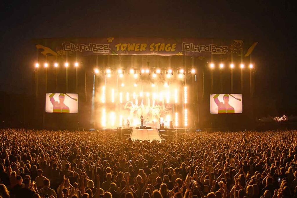 Lollapalooza de Estocolmo na Suécia