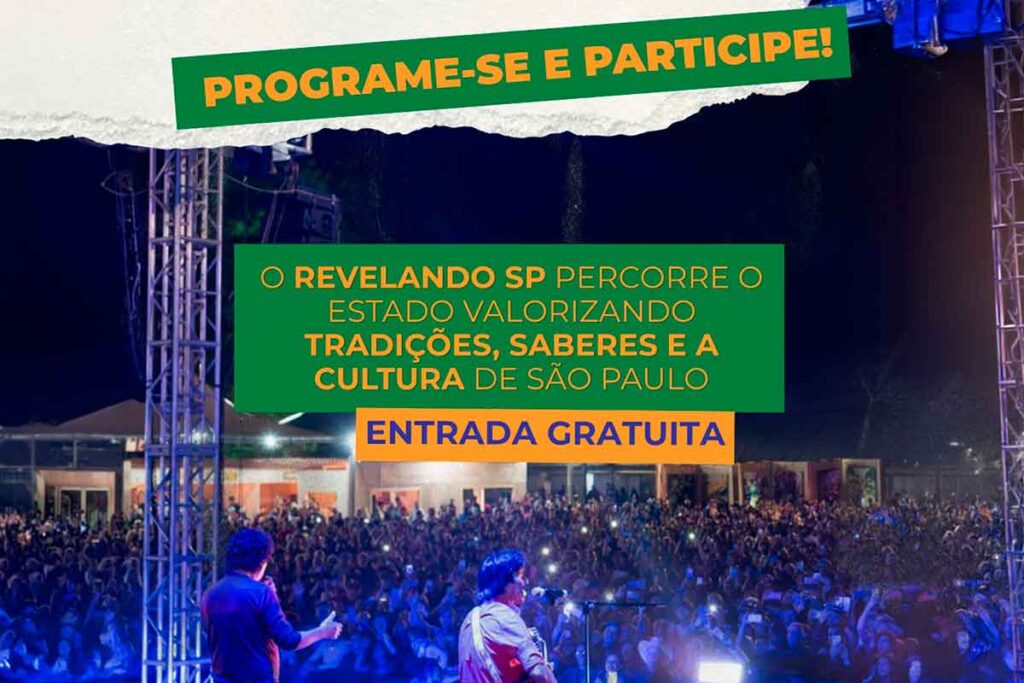 Revelando SP percorre o estado valorizando a cultura